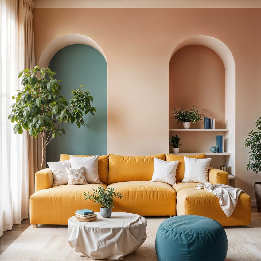 colorful-pastel-minimal-interior-design
